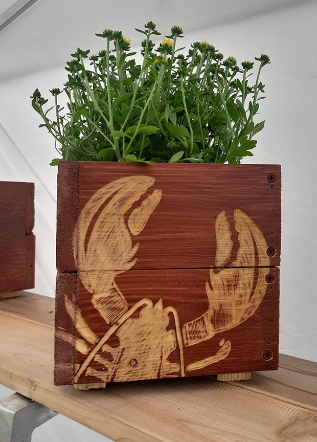 lobster pot planter Lobsters – Sara's Sawn